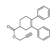 prop-2-ynyl 3,4-diphenylcyclohex-3-ene-1-carboxylate Structure