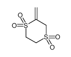 2-methylidene-1,4-dithiane 1,1,4,4-tetraoxide结构式