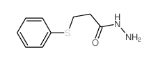 3-(phenylthio)propanohydrazide Structure