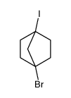 1-bromo-4-iodobicyclo[2.2.1]heptane Structure