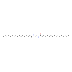 N,N'-1,2-ethanediylbis(isooctadecan-1-amide) structure