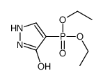 4-diethoxyphosphoryl-1,2-dihydropyrazol-3-one结构式