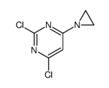 4-(aziridin-1-yl)-2,6-dichloropyrimidine结构式