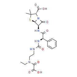 Piperacillin Impurity 12 Disodium Salt结构式