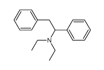 diethyl-bibenzyl-α-yl-amine结构式