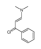 (3-chloro-3-phenylprop-2-enylidene)-dimethylazanium Structure