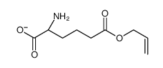 (2S)-2-amino-6-oxo-6-prop-2-enoxyhexanoate Structure