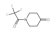 1-(trifluoroacetyl)piperidin-4-one Structure
