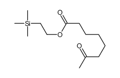 7-Oxooctanoic acid, 2-trimethylsilylethyl ester结构式