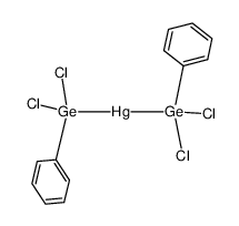 bis(dichloro(phenyl)germyl)mercury结构式