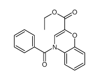 ethyl 4-benzoyl-1,4-benzoxazine-2-carboxylate结构式