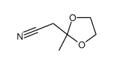 2-(2-methyl-1,3-dioxolan-2-yl)acetonitrile图片