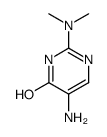 4(1H)-Pyrimidinone, 5-amino-2-(dimethylamino)- (9CI) structure