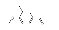 2-methyl-4-propenyl-anisole Structure