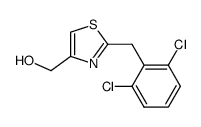 {2-[(2,6-Dichlorophenyl)methyl]-1,3-thiazol-4-yl}methan-1-ol Structure