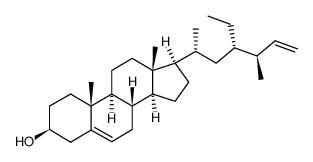(23R,24S)-23-Ethyl-27-norergosta-5,25-dien-3β-ol Structure