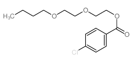 Benzoic acid,4-chloro-, 2-(2-butoxyethoxy)ethyl ester picture