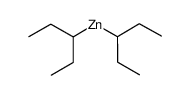 Bis(1-ethylpropyl)zinc Structure