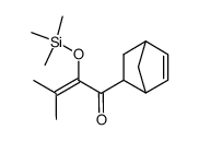 1-(bicyclo[2.2.1]hept-5-en-2-yl)-3-methyl-2-((trimethylsilyl)oxy)but-2-en-1-one结构式
