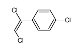 trans-1,2-Dichlor-2-<4-chlor-phenyl>-aethylen Structure