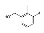 (3-iodo-2-methylphenyl)methanol Structure