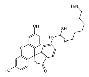 4-(N-6-aminohexylthioureal)fluorescein picture