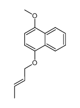 (E)-1-(2'-butenoxy)-4-methoxynaphthalene Structure