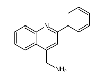 4-Aminomethyl-2-phenylquinoline Structure