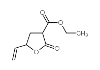 5-ETHENYLTETRAHYDRO-2-OXO-3-FURANCARBOXYLIC ACID ETHYL ESTER结构式