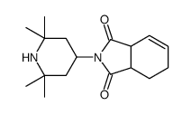 1,2,5,6-tetrahydro-N-(2,2,6,6-tetramethyl-4-piperidyl)phthalimide Structure
