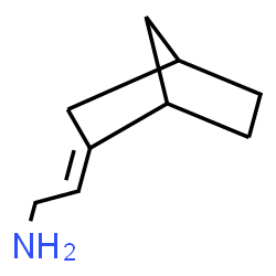 2-(bicyclo(2.2.1)hept-2-ylidene)ethanamine structure