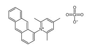 1-anthracen-1-yl-2,4,6-trimethylpyridin-1-ium,perchlorate结构式