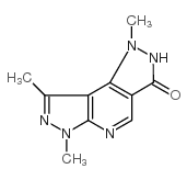 1,6,8-TRIMETHYL-1,2,3,6-TETRAHYDRODIPYRAZOLO[3,4-B:3,4-D]PYRIDIN-3-ONE Structure