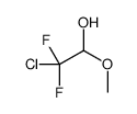 2-chloro-2,2-difluoro-1-methoxy-ethanol Structure