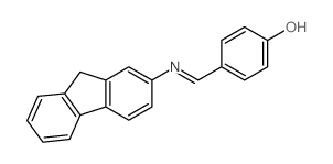 4-[(9H-fluoren-2-ylamino)methylidene]cyclohexa-2,5-dien-1-one结构式