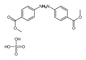 bis[p-(methoxycarbonyl)phenylammonium] sulphate结构式