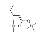 trimethyl(1-trimethylsilyloxypent-1-enoxy)silane Structure