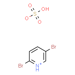 2,5-dibromopyridinium hydrogen sulphate picture