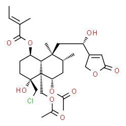 Ajugamarin chlorohydrin structure