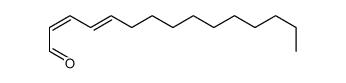 (2E,4Z)-pentadeca-2,4-dienal结构式