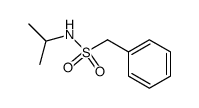 N-isopropyl-1-phenyl methanesulfonamide Structure