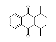 1,4-dimethyl-1,2,3,4-tetrahydro-anthraquinone结构式