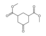 5-oxo-cyclohexane-1,3-dicarboxylic acid dimethyl ester structure