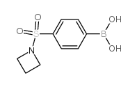 (4-(氮杂环丁烷-1-基磺酰基)苯基)硼酸图片