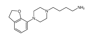 4-[4-(2,3-dihydro-1-benzofuran-7-yl)piperazin-1-yl]butan-1-amine结构式