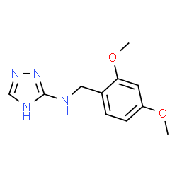 N-(2,4-Dimethoxybenzyl)-1H-1,2,4-triazol-3-amine structure