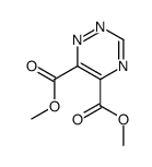 dimethyl 1,2,4-triazine-5,6-dicarboxylate结构式