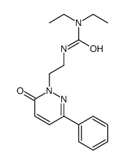 1,1-diethyl-3-[2-(6-oxo-3-phenylpyridazin-1-yl)ethyl]urea Structure