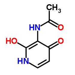 N-(2-Hydroxy-4-oxo-1,4-dihydro-3-pyridinyl)acetamide Structure