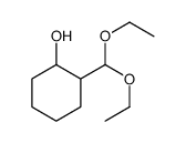 2-(diethoxymethyl)cyclohexan-1-ol结构式